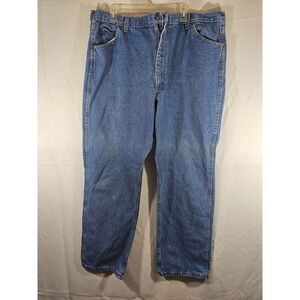 Genuine Roebucks Men 44x30 100% Cotton Denim Blue Jean USA Actual 42x29